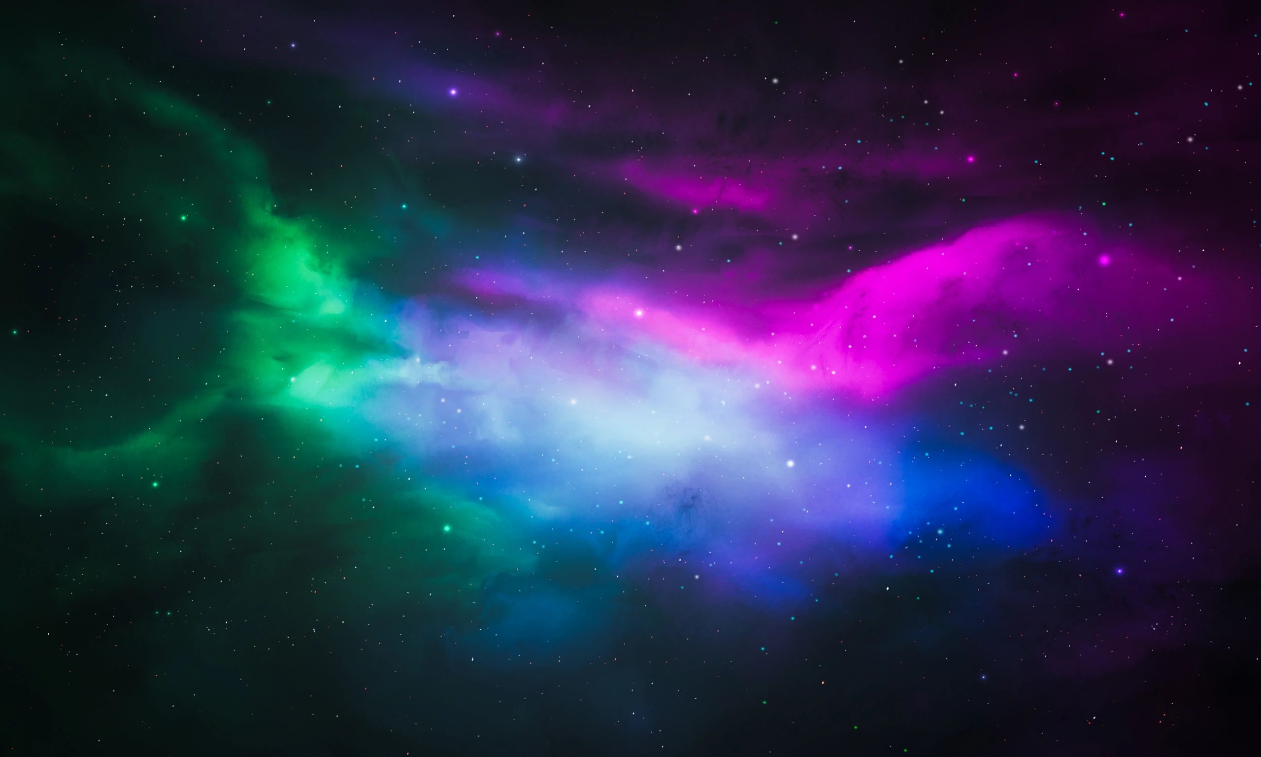 Nebula and star field representing intuitive astrological interpretation