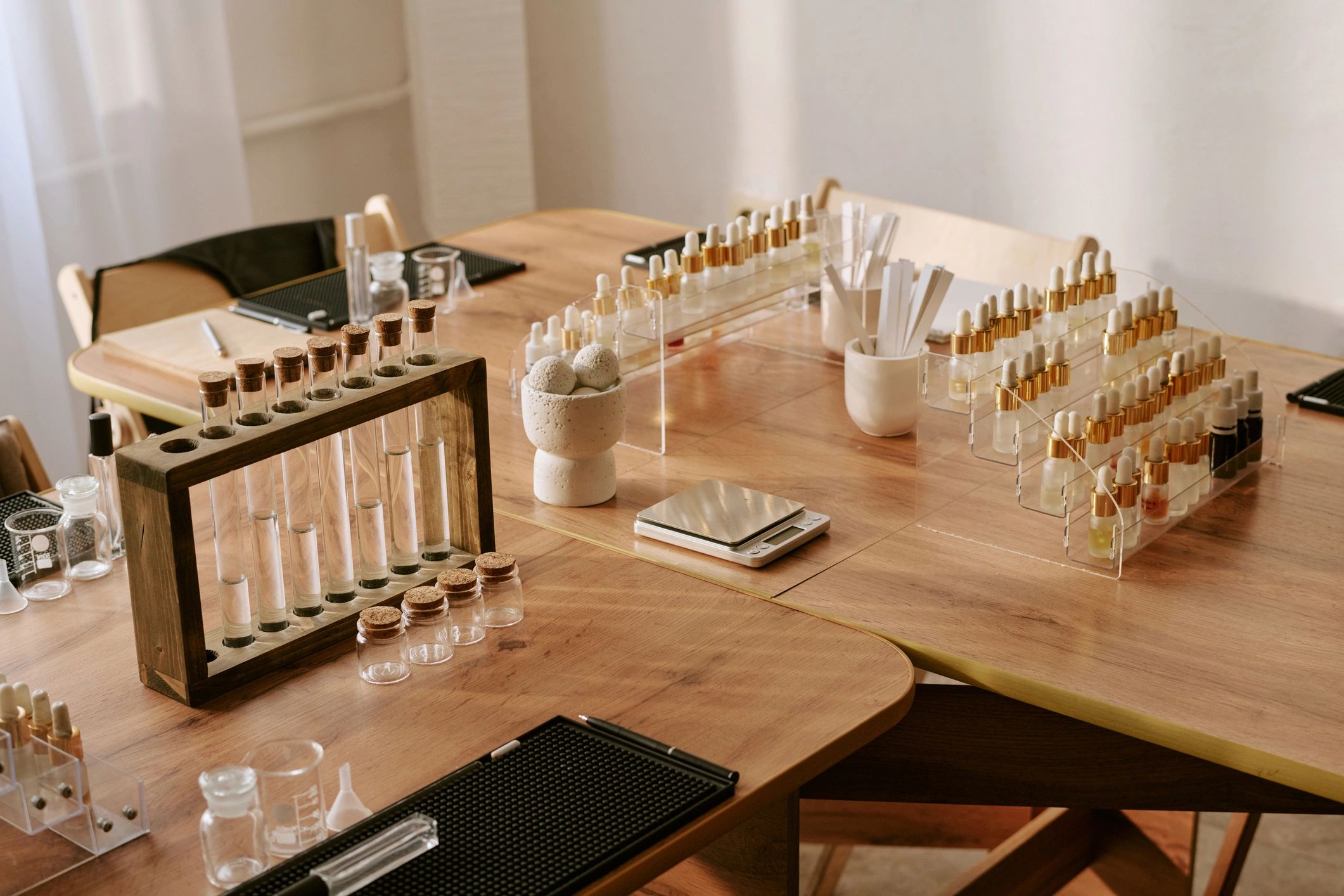 Herbal study materials and botanical tools